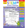 Evan-Moor Educational Publishers STEM Lessons + Challenges, Teachers Edition, Grade 2 9942
